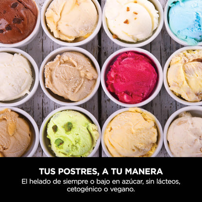 Máquina para Helado 7 en 1 – Gelato, Sorbete, Batidos y Más